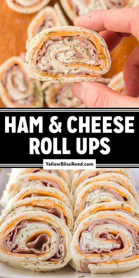 Pinwheel Sandwiches Ham, Low Carb Camping Food, Pinrolls Recipes Roll Ups, Rollups Lunch, Cream Cheese Roll Ups Tortilla, Lunch Meat Roll Ups, Ham Cheese Roll Ups, Ham And Cheese Rollups, Homeschool Lunch