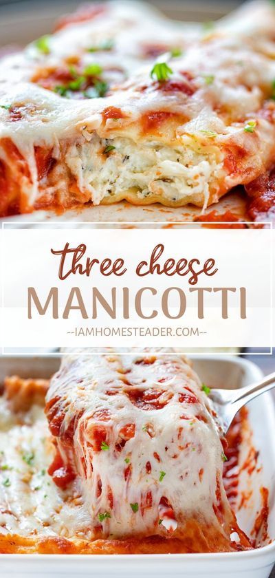 Three Cheese Manicotti, Cheese Manicotti Recipe, Cheese Dreams, Cheese Manicotti, Manicotti Recipe, Mothers Day Dinner, Pasta Dinners, Three Cheese, Goulash