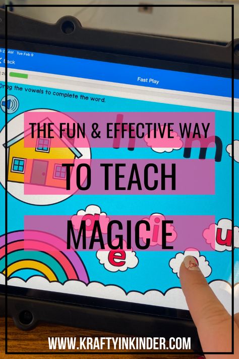 Hey there, first-grade teachers! Are you ready to sprinkle some 'magic e' into your classroom? Our blog post, 'Magic E: The Fun and Effective Way to Master CVCe Words,' is just the treasure trove of activities you've been looking for. We're sharing engaging, hands-on ways to teach your students about CVCe words - and trust us. They're going to love it! So, are you ready to add a dash of magic to your lessons? Click through, and let's make learning CVCe words a magical experience! Magic E Words, Cvc Word Activities, Silent E, Early Reading Skills, Subtraction Activities, Teaching Spelling, Cvce Words, Magic E, Grade Spelling