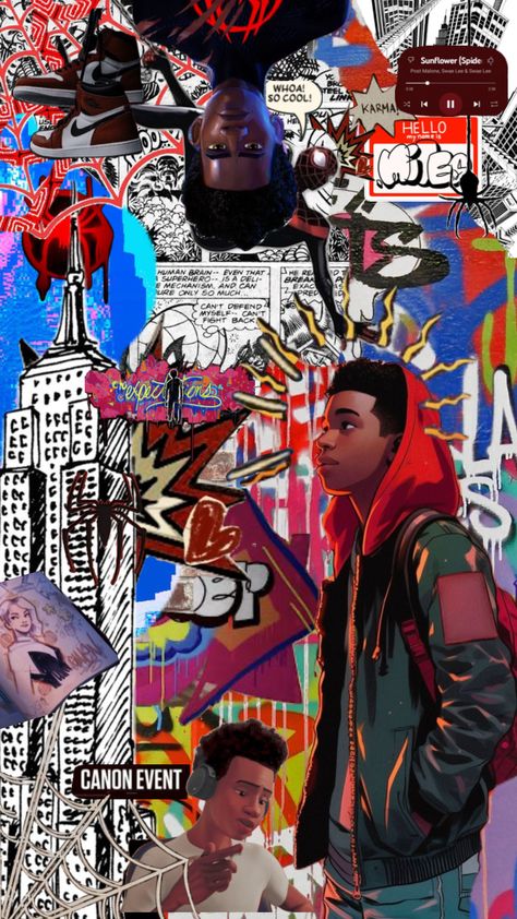 I ❤️ miles #spiderman #milesmorales #spidermanacrossthespiderverse #spidermanintothespiderverse #music #art #wallpaper #vibes Music Art Wallpaper, Meeting Celebrities, Wallpaper Vibes, Miles Spiderman, Miles Morales, Know Nothing, Music Art, Art Wallpaper, Spiderman