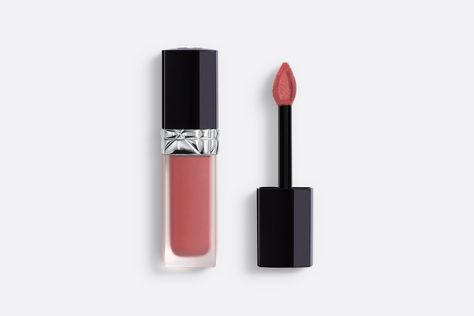 Rouge Dior Forever Liquid: Dior transfer-proof lipstick | Dior US Christian Dior Makeup, Lips Essentials, Christian Dior Perfume, Best Red Lipstick, Dior Rouge, Dior Lipstick, Glitter Lipstick, Color Lip Balm, Dior Forever