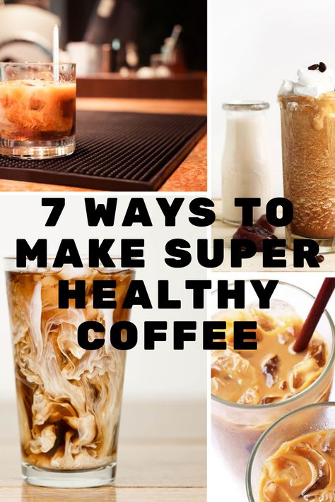 Learn how to make SUPER HEALTHY COFFEE and see what you have been missing. How To Make Healthy Coffee, Healthy Instant Coffee Recipes, Healthy Coffee Recipes, Instant Coffee Recipes, Coffee Recipe Healthy, Coffee Health, Ways To Make Coffee, Burnt Coffee, Homemade Coffee