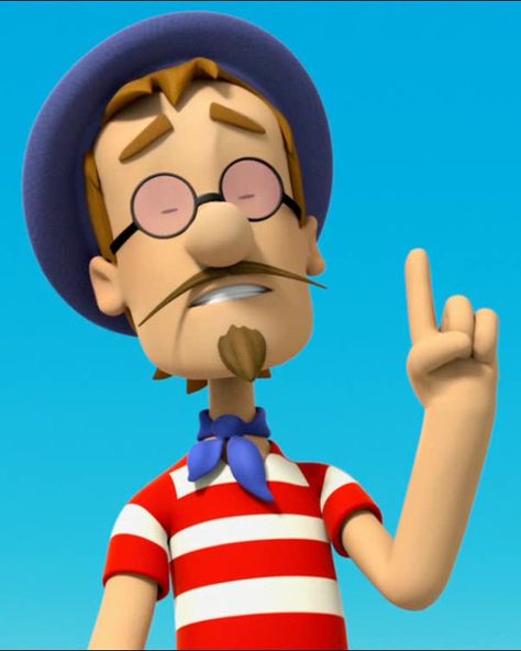 Francois Turbot pointing his finger and wearing his usual French outfit. From the Paw Patrol cartoon tv show! French Outfits, Paw Patrol Cartoon, Paw Patrol Characters, French Outfit, Cartoon Tv Shows, Cartoon Tv, Paw Patrol, Mario Characters, Tv Shows