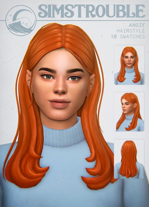 ANGIE by simstrouble | simstrouble on Patreon Cc Skin, Snowy Escape, Cc Hair, Pelo Sims, Free Sims 4, The Sims 4 Packs, Sims 4 Mm Cc, Sims 4 Cc Skin, Sims 4 Cc Folder