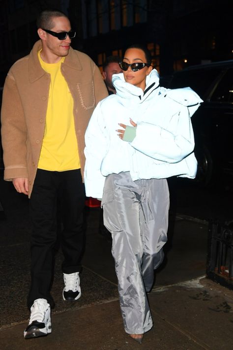 Pete Davidson Costume, Pete And Kim, Kim And Pete, Kim Kardashian And Pete Davidson, Valentine's Dinner, Decades Fashion, Lala Anthony, Pete Davidson, Valentine Dinner