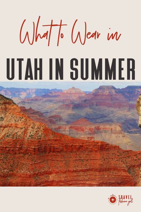 A few readers have asked me what to wear when visiting Utah National Parks so I thought I’d share some clothing tips based on what I personally wore and also what I saw other travelers wearing on my recent 10 day road trip with Jucy Campervans. Find out what you need! #TravelFashionGirl #TravelFashion #TravelTips #utah #whattowear #nationalpark Park City Utah Summer Outfits, Utah Style Fashion, Utah Summer Outfit, Utah Outfits Summer, Park City Utah Summer, Utah Outfits, Utah Summer, Summer Packing Lists, Utah Style