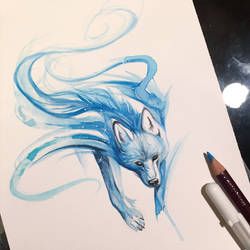 Wolf Patronus, Patronus Tattoo, Patronus Harry Potter, Hp Tattoo, Harry Potter Tattoos, Harry Potter Tattoo, Dragon Drawing, Wolf Art, Harry Potter Art