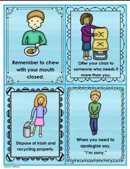 Montessori Monday - Free Grace and Courtesy Printable {Manners Matching Cards} Grace And Courtesy, Teaching Kids Manners, Good Table Manners, Montessori House, Manners For Kids, Free Homeschool Printables, Circle Time Activities, Toddler Homeschool, Homeschool Geography