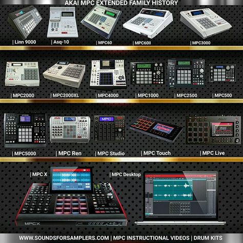 Mpc 3000, Audio Aesthetic, Music Production Equipment, Akai Mpc, Producer Studio, Audio Studio, Music Tutorials, Drum Music, Music Studio Room