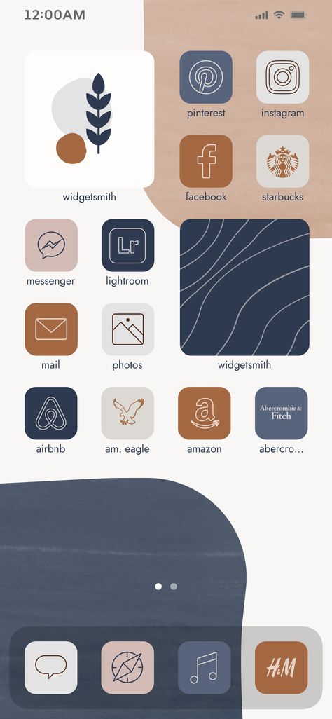 Boho Iphone Icons, Boho Phone Theme, Iphone Organization Screens Aesthetic, Iphone Themes Screens, Aesthetic Boho Wallpapers, Boho Widgets, Customize Wallpaper, Boho Wallpapers, Wallpapers Widgets