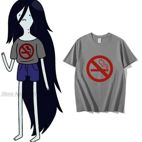 Marceline - men's short sleeved T-shirt, animated shirt, interesting adventure era design, vampire queen living in candy tavern, - AliExpress Marshal Lee, Queen Live, Tumblr T Shirt, Men Tumblr, Marshall Lee, Aesthetic Men, T Shirt Aesthetic, Vampire Queen, Adventure Time Anime