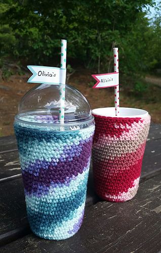 Coffee Cozy Pattern, Cup Cozy Crochet Pattern, Cup Cozy Pattern, Crochet Mug Cozy, Crochet Coffee Cozy, Cup Cozies, Drink Cozies, Crochet Cup Cozy, Bottle Cozies