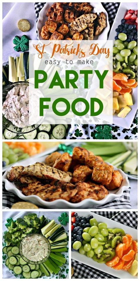 Easy to Make Party Food Ideas | This party spread is great for St. Patrick's Day. Cooked Perfect Grilled Chicken with simple fruits and veggies | TodaysCreativeLife.com Rainbow Charcuterie, St Patrick Party Food, St Patrick's Day Appetizers, St Patricks Food, St Patrick Day Snacks, Perfect Grilled Chicken, St Patricks Day Party, Day Party Ideas, Party Spread