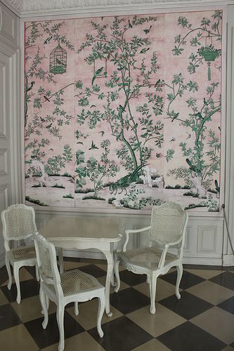 Munich - Day 02a - Schloss Nymphenburg 050 | Flickr - Photo Sharing! Ethereal Interior, Cy Twombly, Extraordinary People, Paris Apartments, The Lives Of Others, Sitting Room, Chinoiserie, Valance Curtains, Contemporary Design