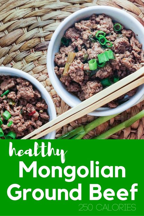 Healthy Mongolian Ground Beef #healthyrecipes #slenderkitchen #dinner #kidfriendly #quickandeasy Recipes Low Sodium, Recipes Illustration, Mongolian Ground Beef, Recipes Ground Beef, School Kitchen, Mini Hamburgers, Slender Kitchen, Making Dinner, Mongolian Beef