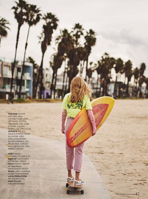 Abby Champion Sunday Times Style 2019 Cover Surfer Editorial | Page 2 Abby Champion, Bohemian Photography, Feminine Photography, Sebastian Kim, Freelance Photography, Romantic Photography, Hippie Fashion, Beachy Style, Organic Style