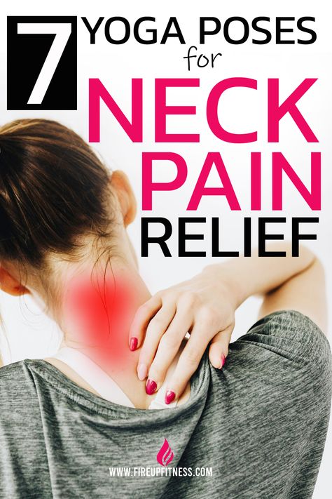 7 Top Yoga Poses 🧘‍♀️ for Neck Pain Relief ✨ Stretches For Neck And Shoulder Tension, Shoulder And Neck Pain Relief, Yoga For Neck And Shoulder Pain, Exercise For Neck Pain, Neck Stretches For Stiff Neck, Stretches For Neck, Neck Pain Yoga, Neck Strengthening, Easy Yoga For Beginners