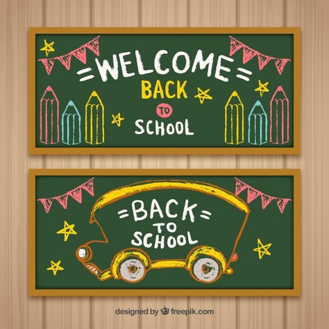 Welcome Back To School Blackboard Decoration Ideas, School Bus Chalkboard Art, Wel Come Back To School Board, Black Board Drawing Ideas, Board Drawing Chalk, Blackboard Design Classroom, Back To School Board Decoration, Blackboard Decoration Classroom, Black Board Ideas