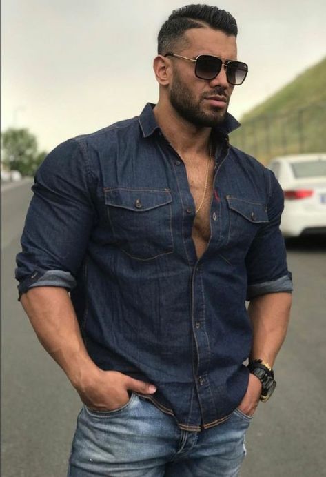 Christmas Diamonds, Scruffy Men, Manly Men, Rugged Men, Smart Men, Mens Fashion Casual Outfits, Muscular Men, Men Shirt Style, Big Men