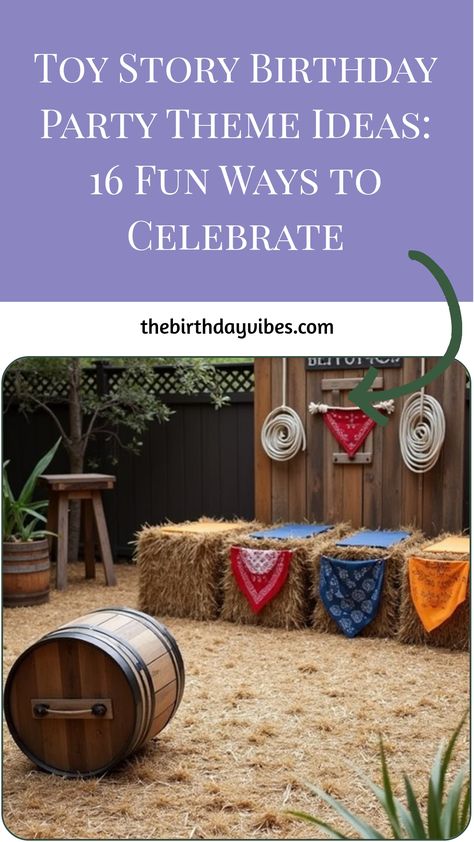 Toy Story Birthday Party Theme Ideas: 16 Fun Ways to Celebrate Birthday Party Theme Ideas, Story Birthday, Toy Story Birthday Party, Party Theme Ideas, Toy Story Birthday, Theme Ideas, Fun Ideas, Toy Story, Party Themes