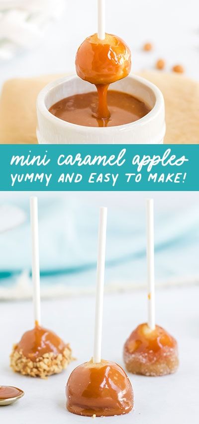 Caramel Apple Ice Cream, Fall Finger Foods, Caramel Apple Recipe, Caramel Apple Bites, Apples Recipes, Apple Ice Cream, Mini Caramel Apples, Caramel Apples Recipe, Caramel Apples Easy