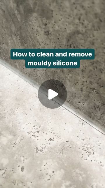 Bunnings Warehouse on Instagram: "Getting rid of mould from shower silicone and other areas of your bathroom is easier than you might think 🤔  Head to the link in our bio for our step-by-step guide ‘How to clean and remove mouldy silicone’. ⬆️" How To Get Rid Of Shower Mold, How To Get Rid Of Mildew In Bathroom, How To Silicone Bathroom, Recaulking Shower Stall, Clean Mold In Shower Bathroom, Mold Remover Bathroom, Remove Mold From Shower, Diy Mould Removal, Bathroom Mold Remover