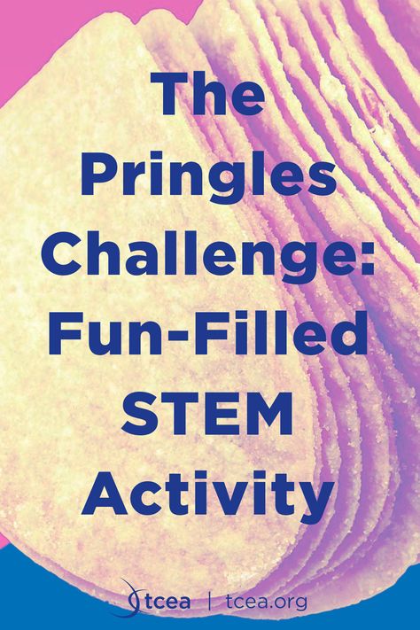 Pringles Challenge, Stem High School, Math Stem Activities, Challenge For Teens, Introduction Activities, Steam Challenges, Stem Classes, Stem Lab, Creative Math