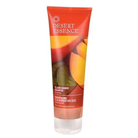 Desert Essence Island Mango Shampoo, 8 Fluid Ounce -- Unbelievable  item right here! : Hair Care  Shampoo Mango Shampoo, Mango Seed, Acne Oil, Fun Deserts, Tropical Scent, Seed Butter, Organic Shea Butter, Olive Fruit, Hemp Oil