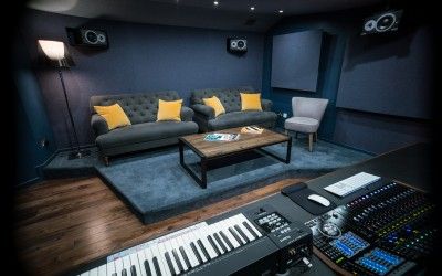 Home Sound Studio, Sound Studio Design, Music Studio Design, Dj Studio, Music Room Design, Home Recording Studio Setup, Recording Studio Setup, Home Music Rooms, Home Studio Ideas