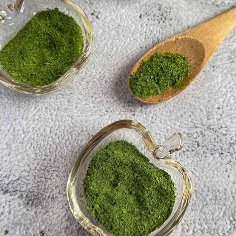 Kale Powder Recipe Avocado Ice Cream Vegan, Kale Powder, Vegan Mushroom Soup, Avocado Ice Cream, Kale Leaves, Kale And Spinach, Powder Recipe, Ramen Recipes, Morning Smoothie