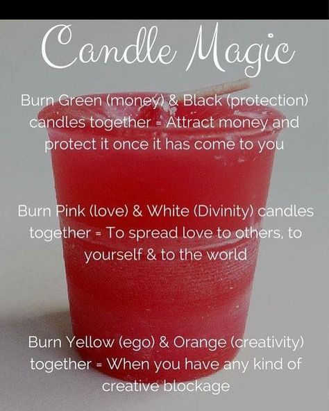 ꫝꪮρꫀ ☾’s Instagram post: “Some candle combos to make your magic even more powerful! Comment below with your favorite combo 🕯❤️ . . . . . . . . . #candlemagick…” Witchcraft Candle Magic, Candle Magick Spells, Candle Colors, Candle Color Meanings, Candle Magic Spells, Witchcraft Candles, Candle Reading, Spells For Beginners, Witchy Tips