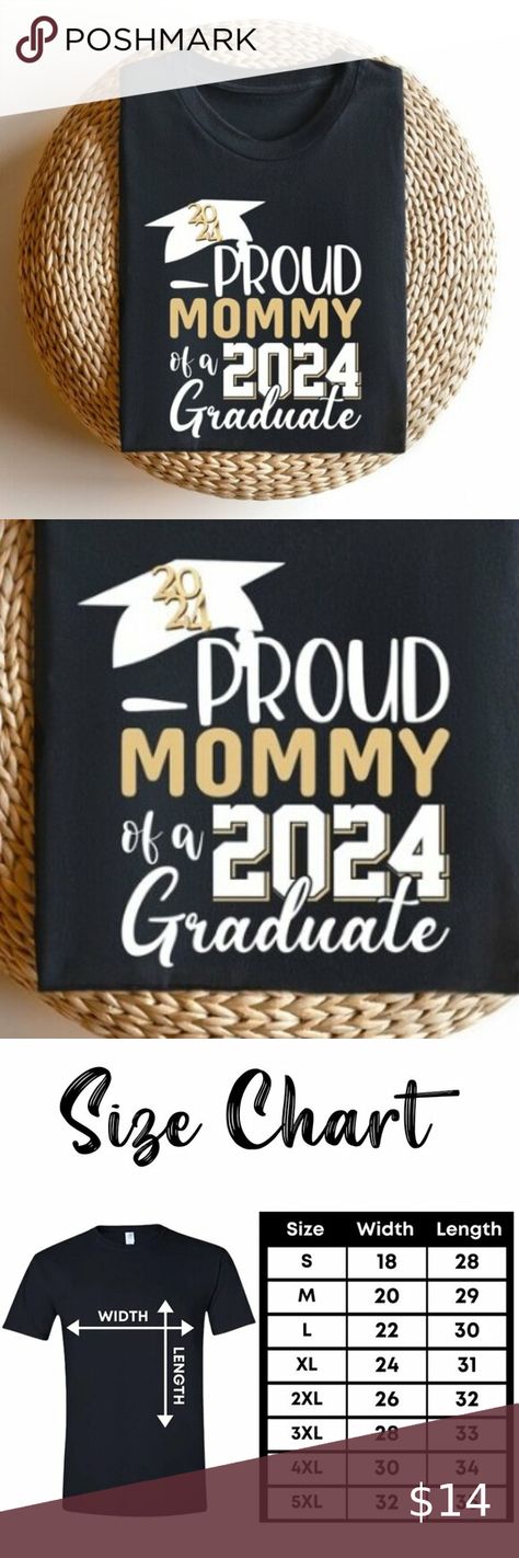 Proud Mom of A 2024 Graduate Shirt, Graduate Mom Shirt, Proud Mom Shirt 2024 Graduate, Graduation Shirts, Latest T Shirt, Proud Mom, Come Together, Mom Shirt, Mom Shirts, Shirt Shop, Vibrant Colors