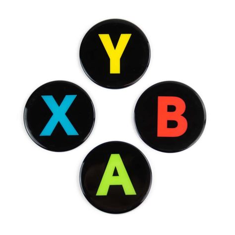 Xbox Cake Topper Printable, Button Coasters, Gaming Cake, Control Xbox, Xbox Cake, Funny Laptop Stickers, Video Games Birthday Party, Video Games Birthday, Knitted Wire