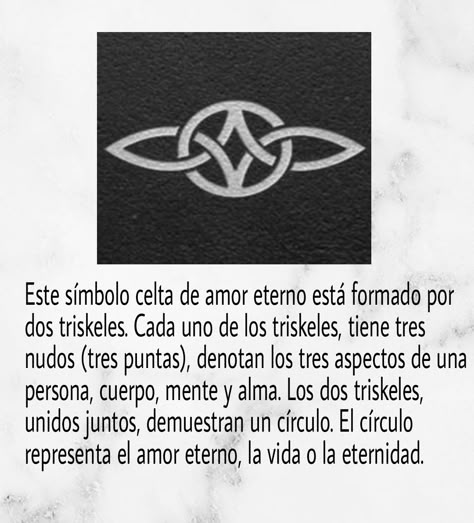 Este símbolo celta de amor eterno está formado por dos triskeles. Cada uno de los triskeles, tiene tres nudos (tres puntas), denotan los tres aspectos de una persona, cuerpo, mente y alma. (pues ahí dice) Amor Eterno Tattoo Ideas, Amor Tattoo, Old Scool, Tatuaje A Color, Ring Tattoos, Mermaid Tattoos, Ying Yang, Human Art, Couple Tattoos