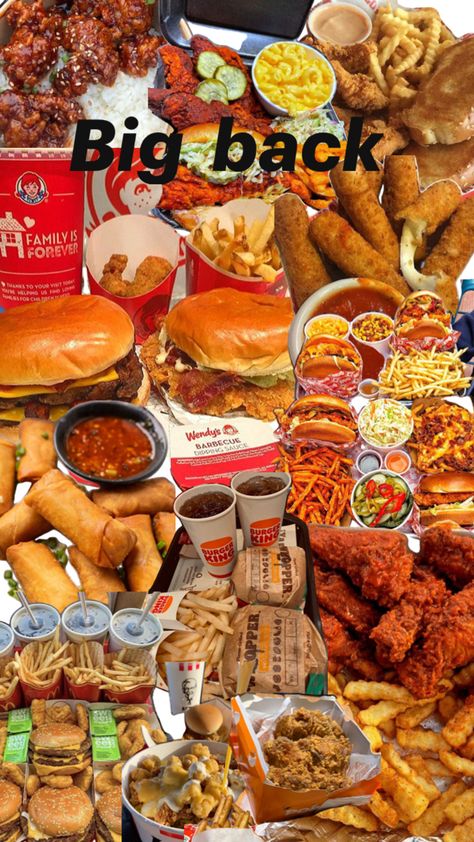 Junk Food Snacks Aesthetic, Best Junk Food, Fast Food Places, Best Fast Food, Disneyland Food, Fast Food Menu, Soul Food Dinner, Future Room, Sleepover Food