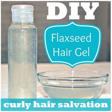 Flaxseed Hair Gel, Diy Curly Hair, Flax Seed Gel, Hair Gel Recipe, Gel Curly Hair, Natural Hair Gel, Flaxseed Gel, Frizz Free Curls, Natural Hair Diy