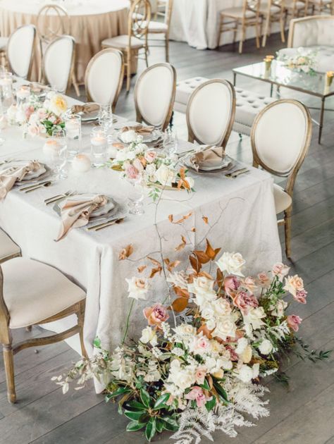 Wedding Tablesetting, Wedding Redo, Modern Ceremony, Romantic Reception, Reception Florals, Romantic Theme Wedding, Romantic Wedding Receptions, Romantic Wedding Ceremony, Neutral Wedding Colors