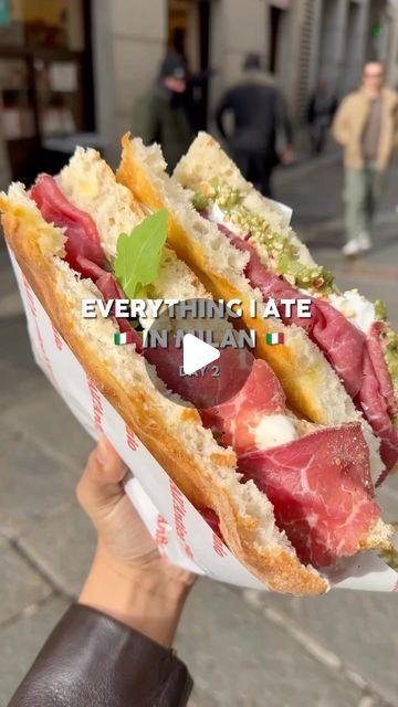 Lunch In Italy, Milan Italy Food, Food In Milan, All Antico Vinaio, Milan Food, South Italy, London Eats, Things To Try, Pasta Pizza