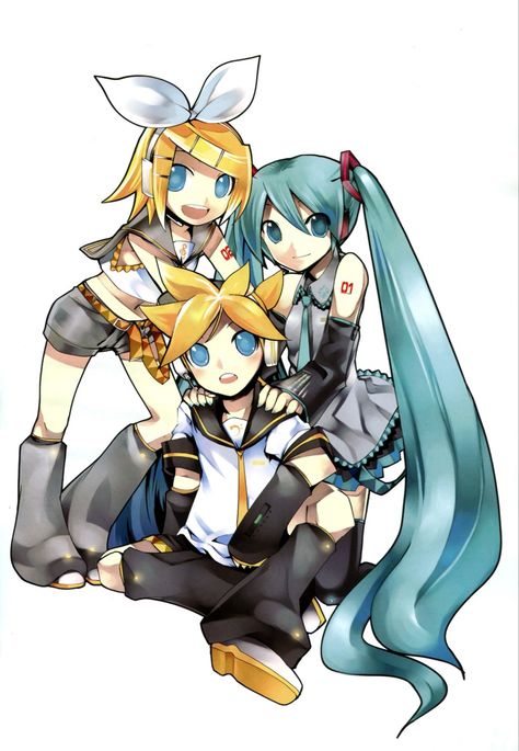 artist Kei Vocaloid Len, Kagamine Rin And Len, Vocaloid Characters, Funky Art, Hatsune Miku, Vocaloid, Art Inspo, Cute Art, Cool Art