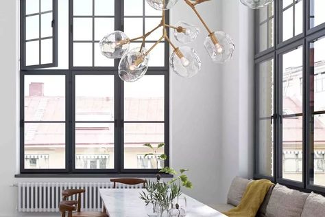 Scandinavian dining room decor