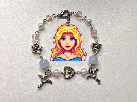 Stardew Valley Friendship Bracelet, Stardew Valley Bracelet, Stardew Valley Jewelry, Stardew Valley Npcs Gifts, Stardew Valley Universal Gifts, Stardew Valley Liked Gifts, Jewelry Artist, Stardew Valley, Jewelry Inspo