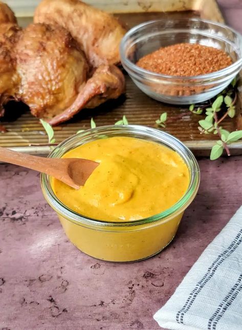 Gold Bbq Sauce Recipe, Carolina Gold Bbq Sauce Recipe, South Carolina Bbq Sauce, Carolina Gold Bbq Sauce, Gold Bbq Sauce, Carolina Bbq, Carolina Bbq Sauce, Mustard Bbq Sauce, Barbecue Sauce Recipes