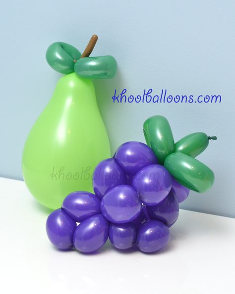 Food Fruits Party Decorations, Balloon Fruit, Fruit Balloons, Fruit Ballon Arch, Vegetable Balloon Garland, Grapes Balloon Decorations, Fruits Balloon Decoration, Fruit Decor, Banana Tree Balloon