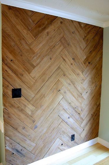 Herringbone Wall, Wood Accent Wall, Plank Walls, Wood Flooring, Wood Accents, Wood Planks, Home Reno, Antalya, Wood Wall