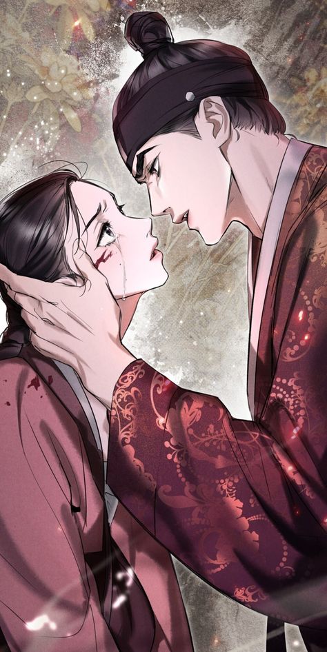 Manhua Art, Historical Romance Manga, Webtoon Art, Anime Love Story, Wild Night, Anime Fanfiction, Reference Drawing, Romantic Anime Couples, Manga Couples