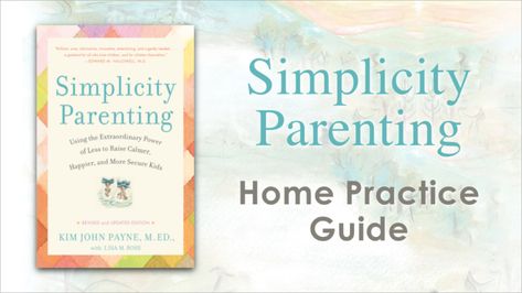 Simplicity Parenting, John Payne, Parent Involvement, Parenting Book, Smart Parenting, Parent Resources, School Counselor, Feeling Happy, Video Content