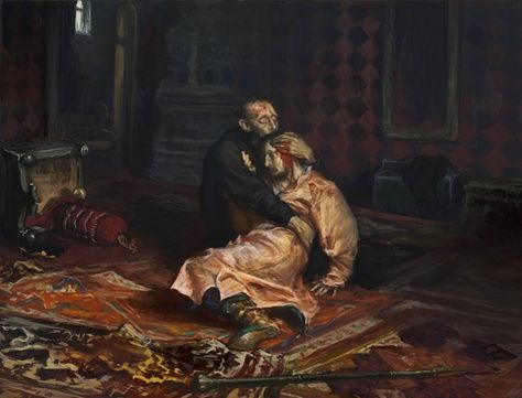 Ilya Repin Scared Meme, Rosary Mary, Ivan The Terrible, Famous Art Paintings, Catholic Rosary, Van Gogh Art, Classic Paintings, Famous Art, Antique Paint