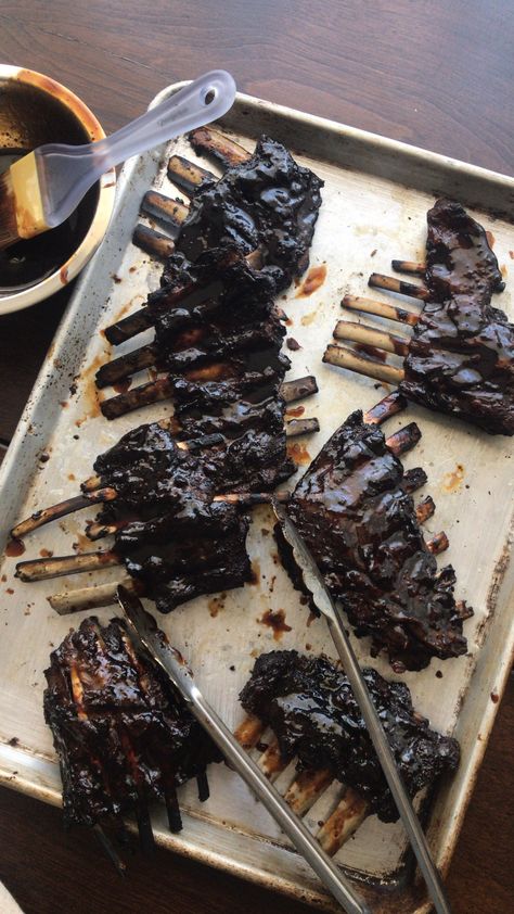 Black Barbecue Venison Ribs — Elevated Wild Venison Ribs Recipes, Deer Ribs Recipe, Venison Ribs, Steak And Lobster, Grilled Steak Recipes, Barbecue Ribs, Wild Game Recipes, Venison Recipes, Bbq Sauce Recipe