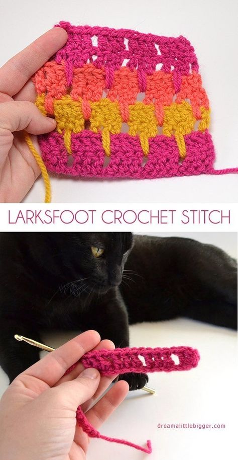 Crochet Geek, Haken Baby, Crochet Instructions, Crochet Stitches Tutorial, Crochet Stitches Patterns, Crochet Stitch, Love Crochet, Crochet Techniques, Learn To Crochet