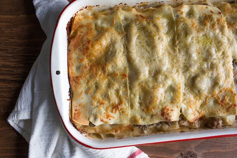 Chez Us | Mushroom Chicken Alfredo Lasagna | http://chezus.com Chicken Alfredo Lasagna Recipe, Mushroom Bites, Mushroom Alfredo, Chicken Alfredo Lasagna, Mushroom Lasagna, Creamy Mushroom Chicken, Alfredo Lasagna, Lasagna Ingredients, Pasta Party